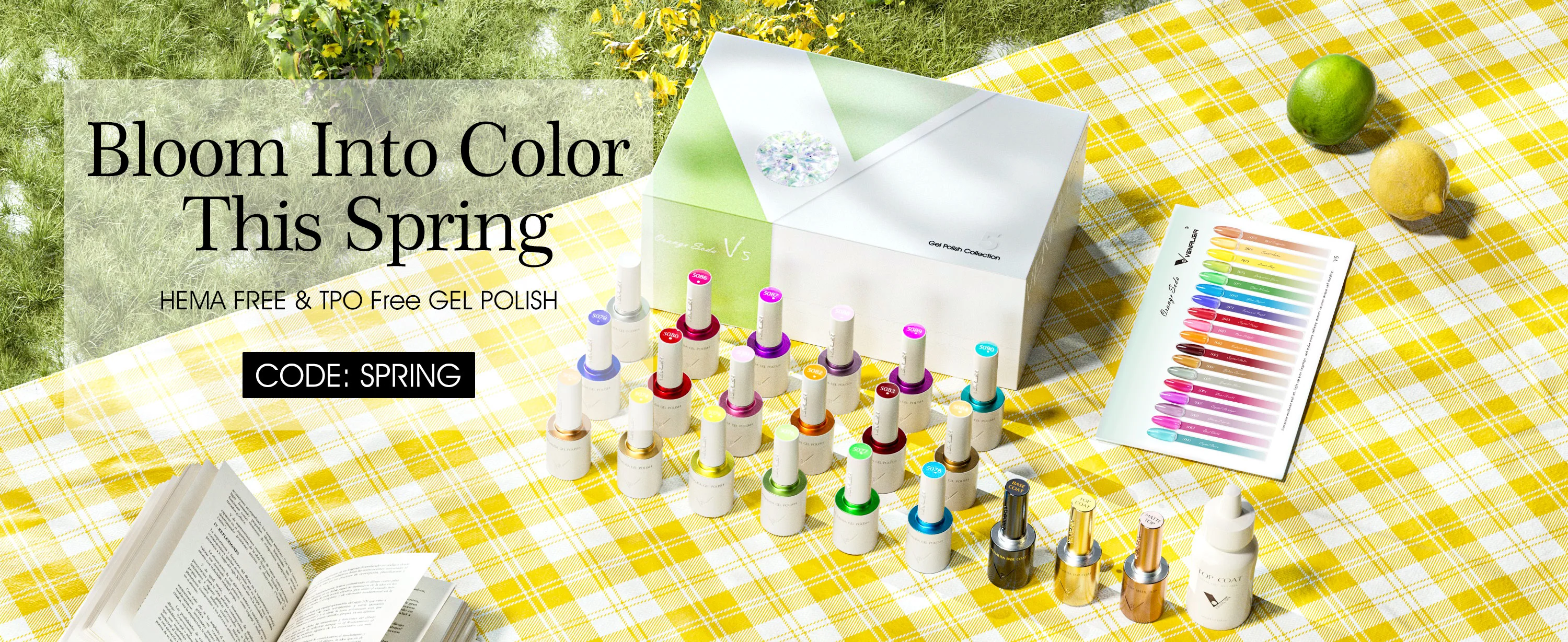 Vibrant Nails, Professional Finish