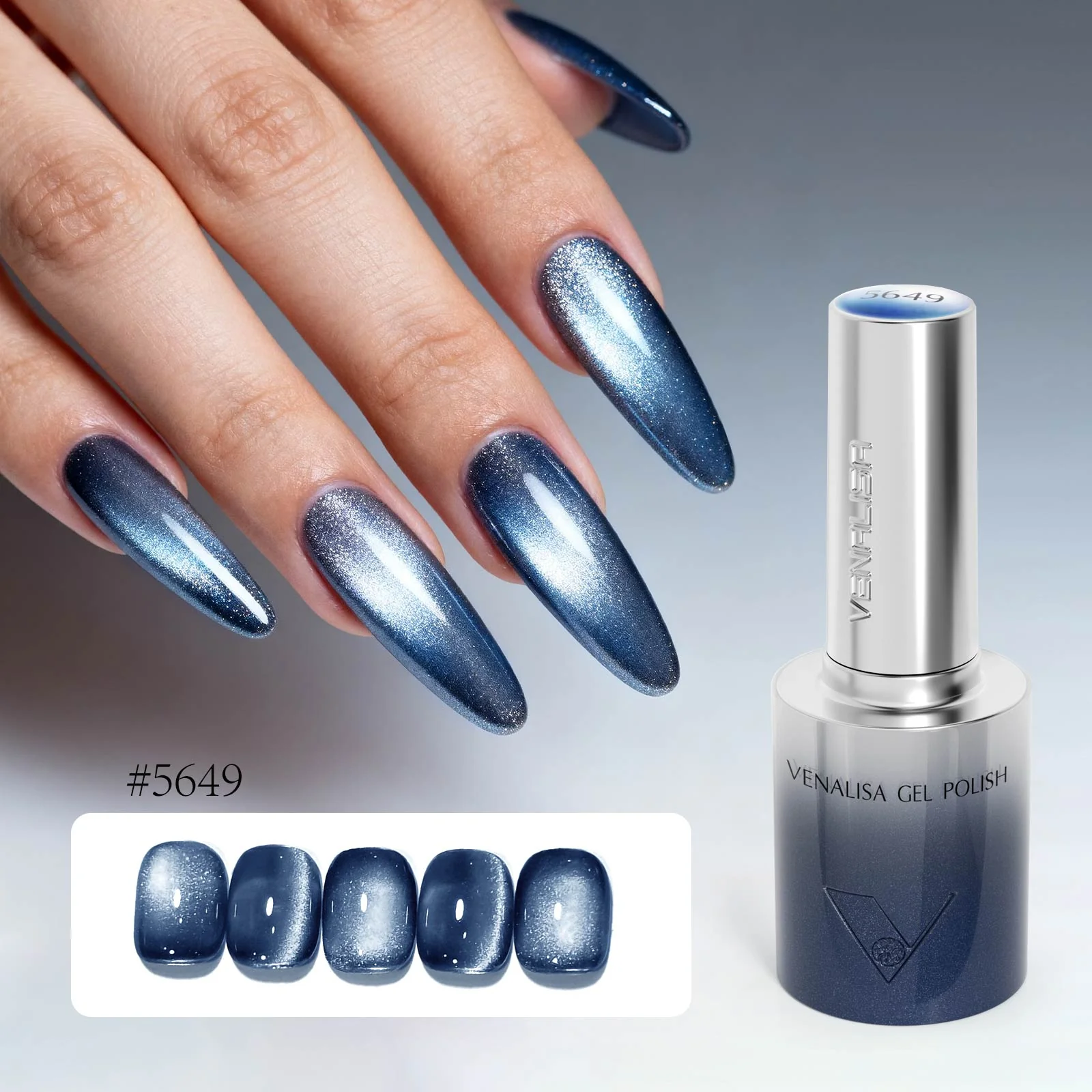 10ML Glitter & Cat Eye Gel 60 Colors Set (With Color Display) TPO Free Hema Free - Image 9