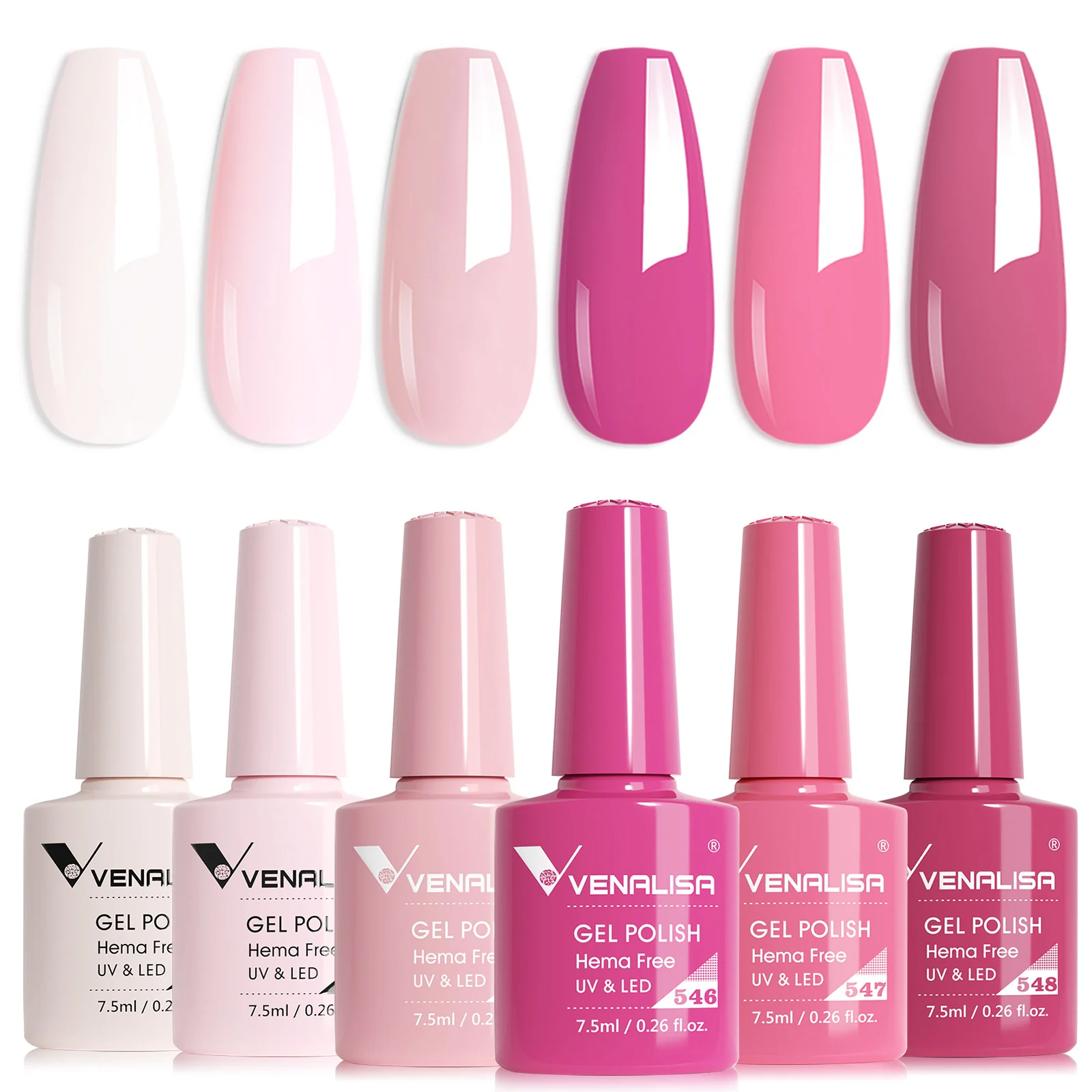 6 Colors Gel Polish Set 7.5ML*6 (TPO Free Hema Free) - Image 13