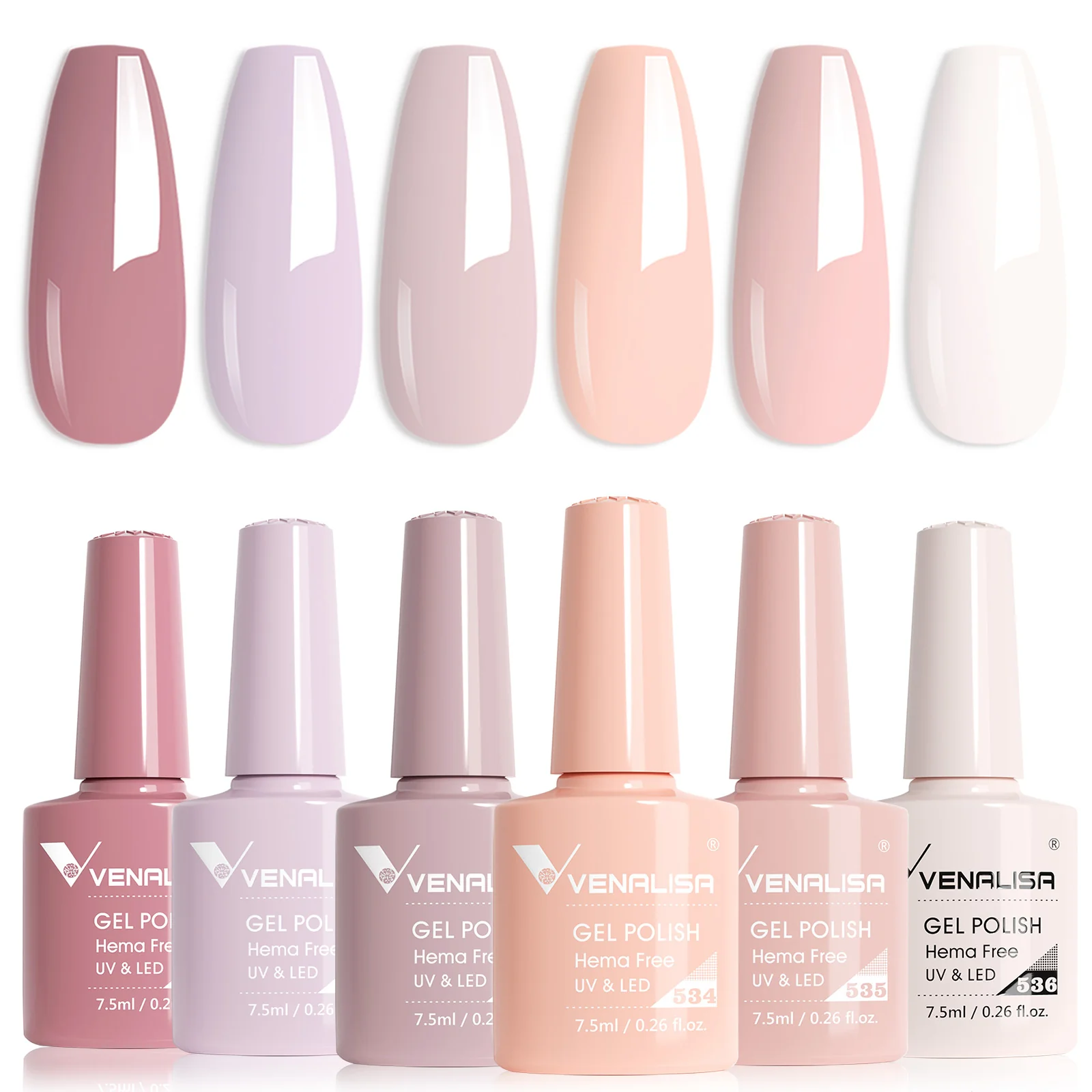 6 Colors Gel Polish Set 7.5ML*6 (TPO Free Hema Free) - Image 17