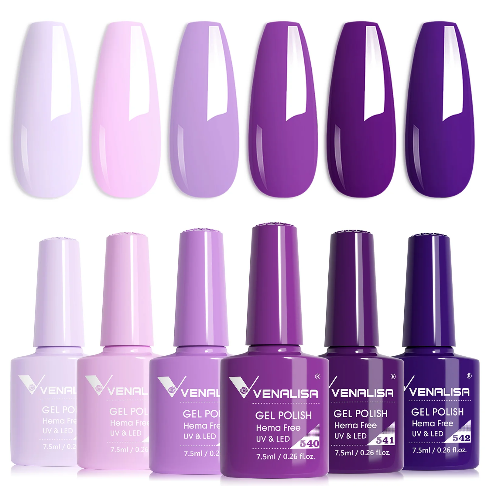 6 Colors Gel Polish Set 7.5ML*6 (TPO Free Hema Free) - Image 18
