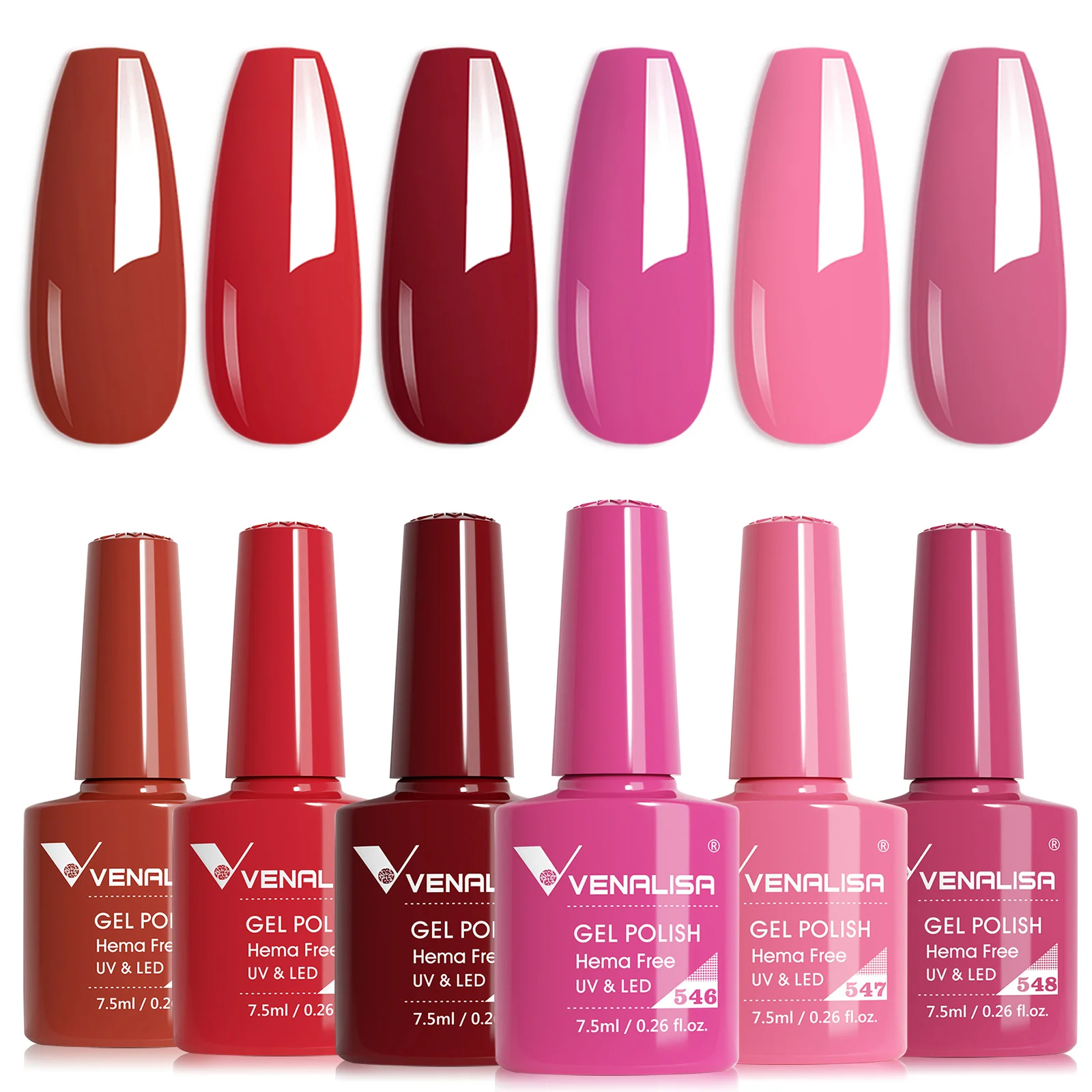 6 Colors Gel Polish Set 7.5ML*6 (TPO Free Hema Free) - Image 19
