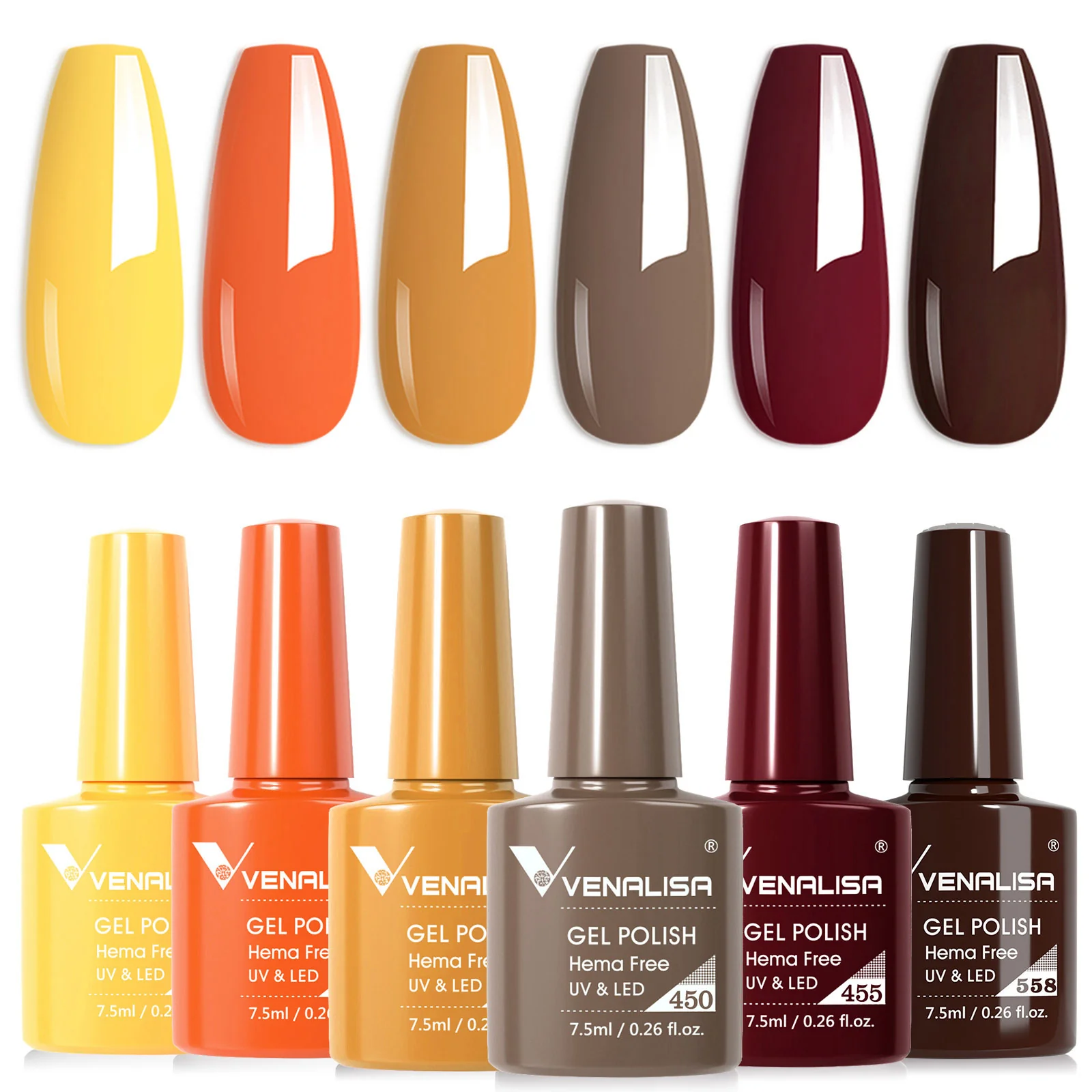 6 Colors Gel Polish Set 7.5ML*6 (TPO Free Hema Free) - Image 21