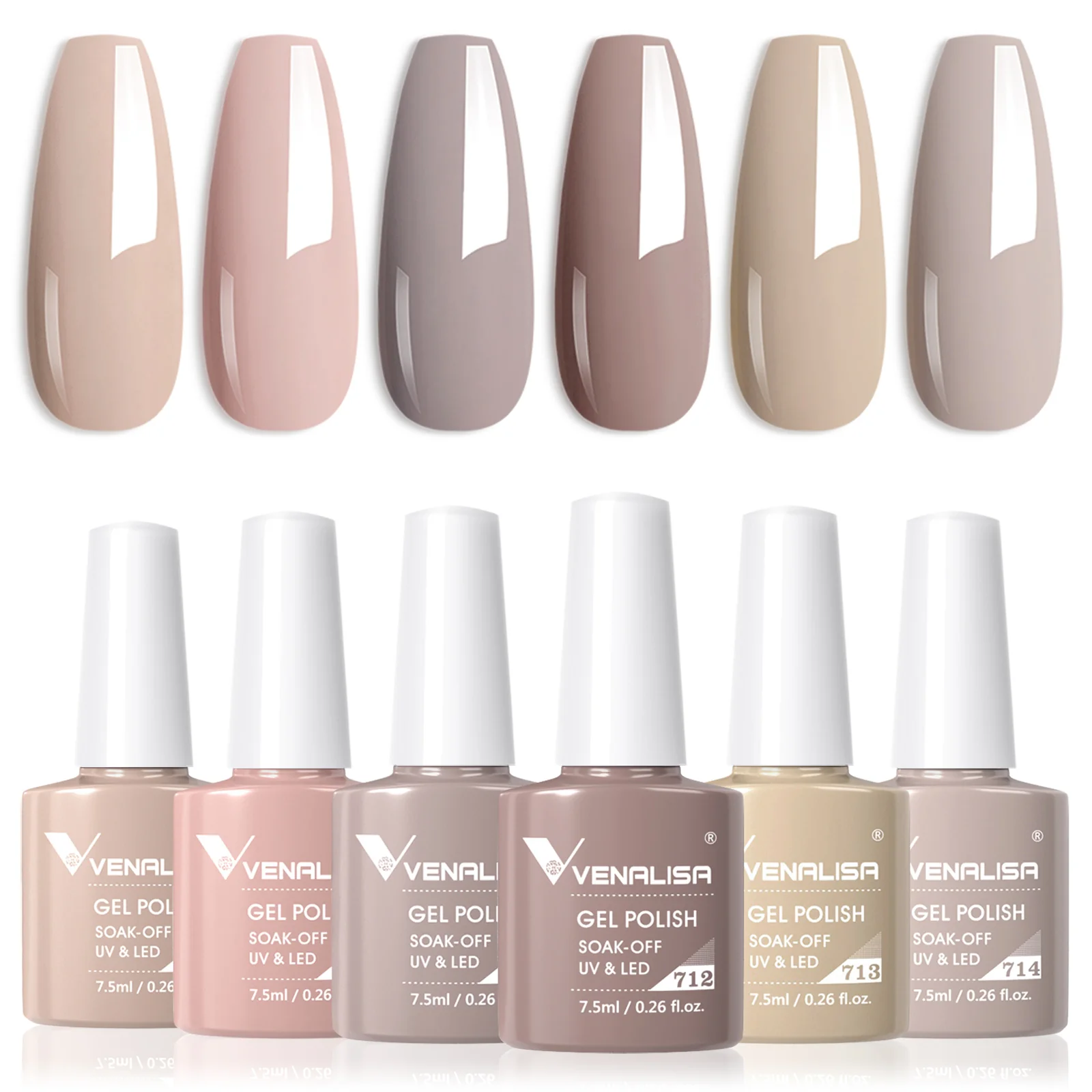 6 Colors Gel Polish Set 7.5ML*6 (TPO Free Hema Free) - Image 23