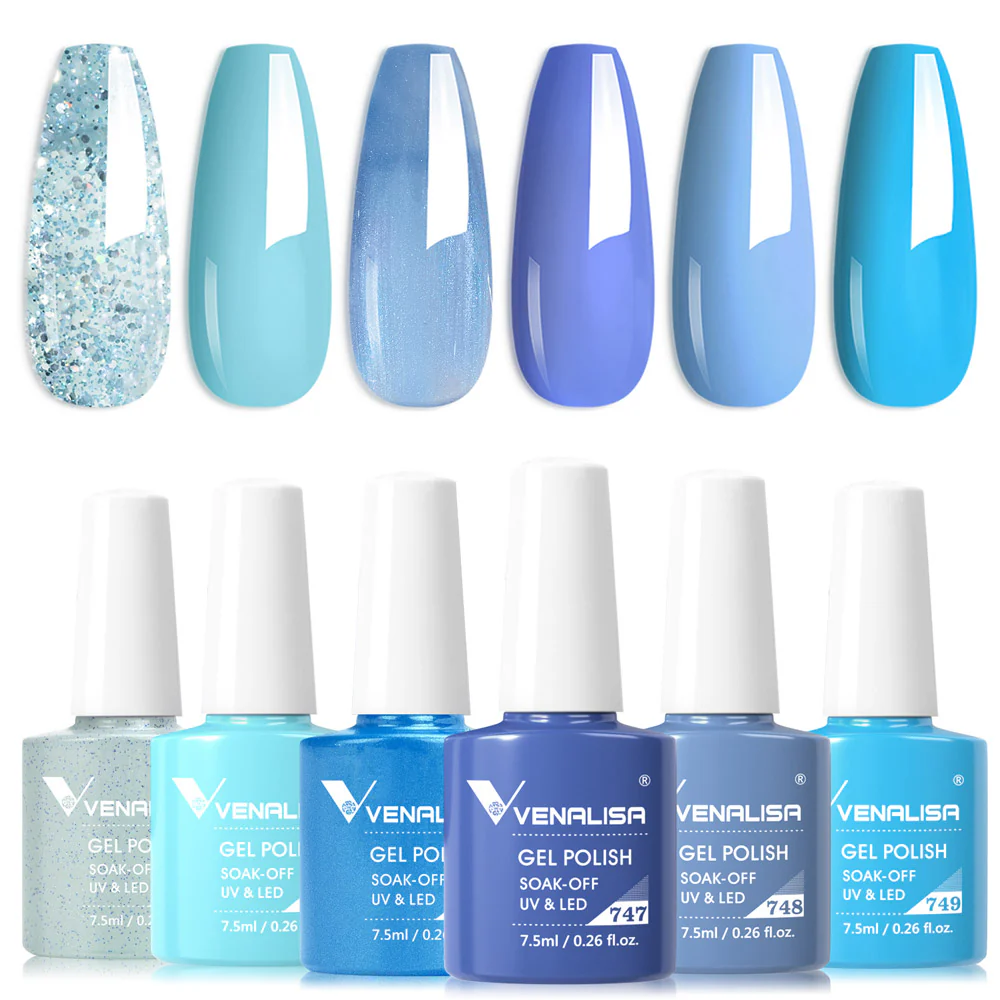 6 Colors Gel Polish Set 7.5ML*6 (TPO Free Hema Free) - Image 27
