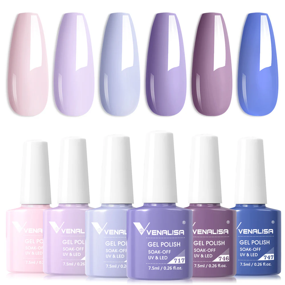 6 Colors Gel Polish Set 7.5ML*6 (TPO Free Hema Free) - Image 28