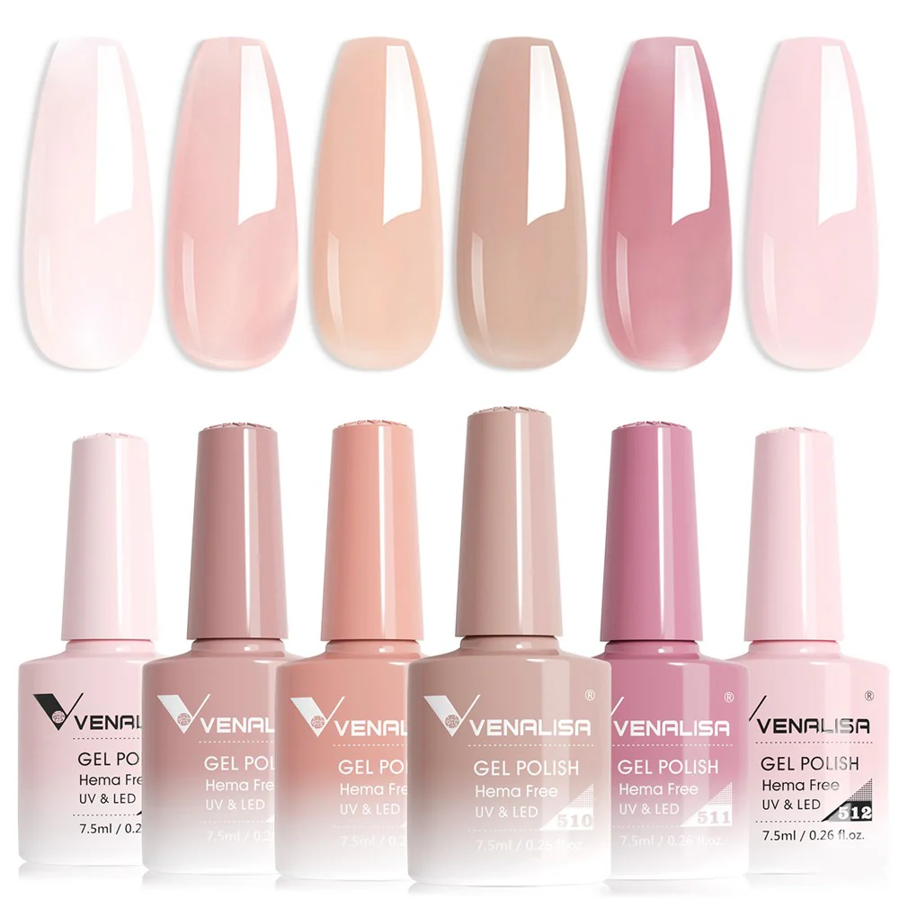 6 Colors Gel Polish Set 7.5ML*6 (TPO Free Hema Free) - Image 9