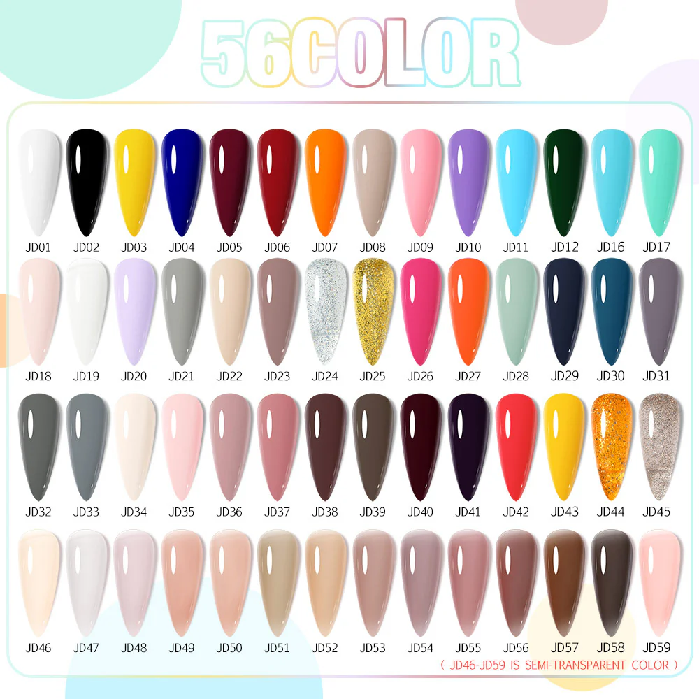 60 Pcs Classic Series Set 15ml Gel Polish TPO Free Hema Free - Image 3