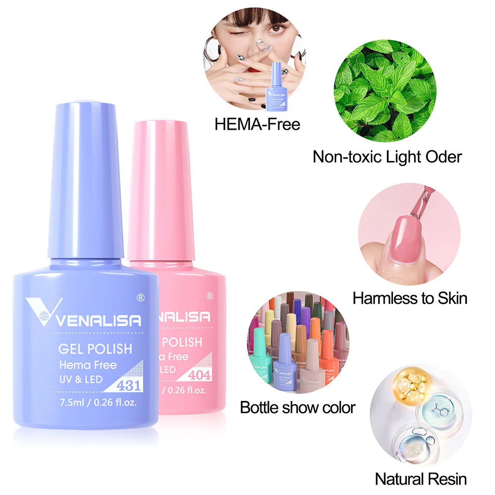 7.5ml Gel Polish Upgraded Formula TPO Free Hema Free - Image 4