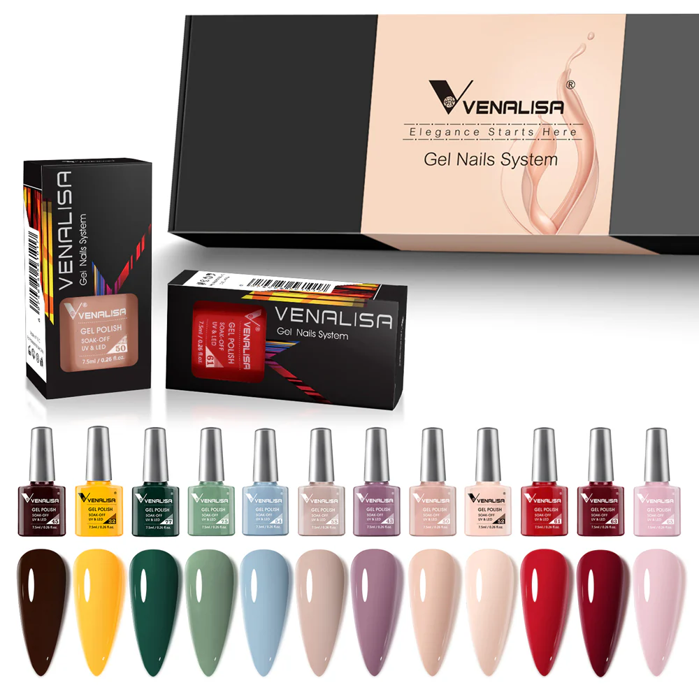 Any Time- Gel Polish 12 Colors Set TPO Free Hema Free - Image 3