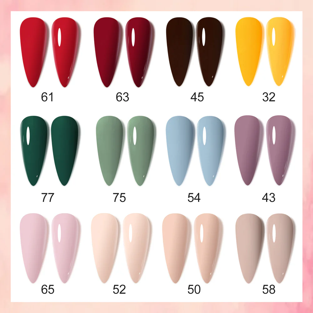 Any Time- Gel Polish 12 Colors Set TPO Free Hema Free - Image 6