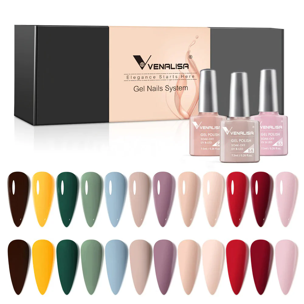 Any Time- Gel Polish 12 Colors Set TPO Free Hema Free - Image 8