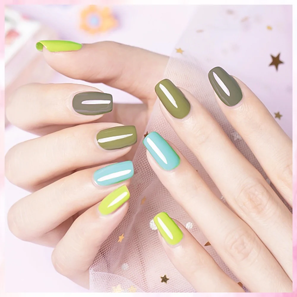 Awaking Green- Gel Polish 12 Colors Set TPO Free Hema Free - Image 5