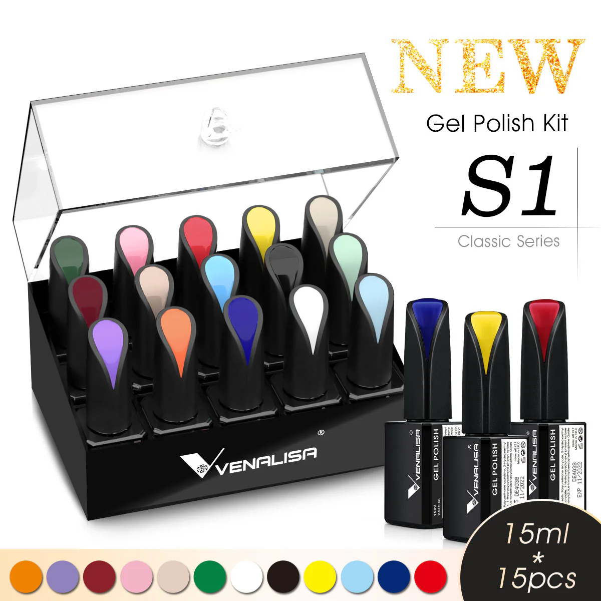 Luxury Box Kit 15pcs/Set TPO Free Hema Free - Image 3