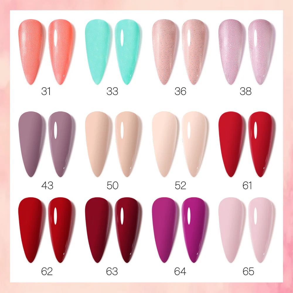 Dream Grace- Gel Polish 12 Colors Set TPO Free Hema Free - Image 3