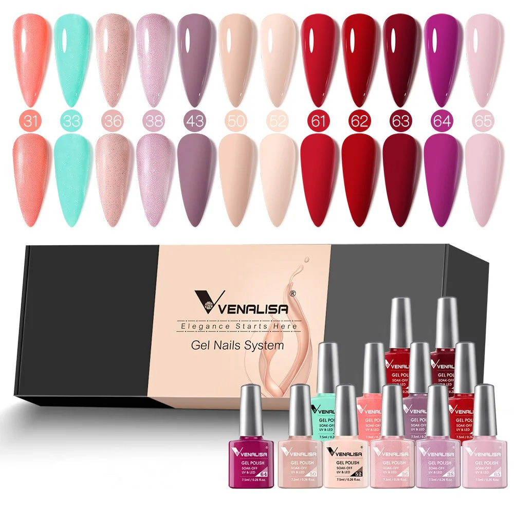 Dream Grace- Gel Polish 12 Colors Set TPO Free Hema Free - Image 4