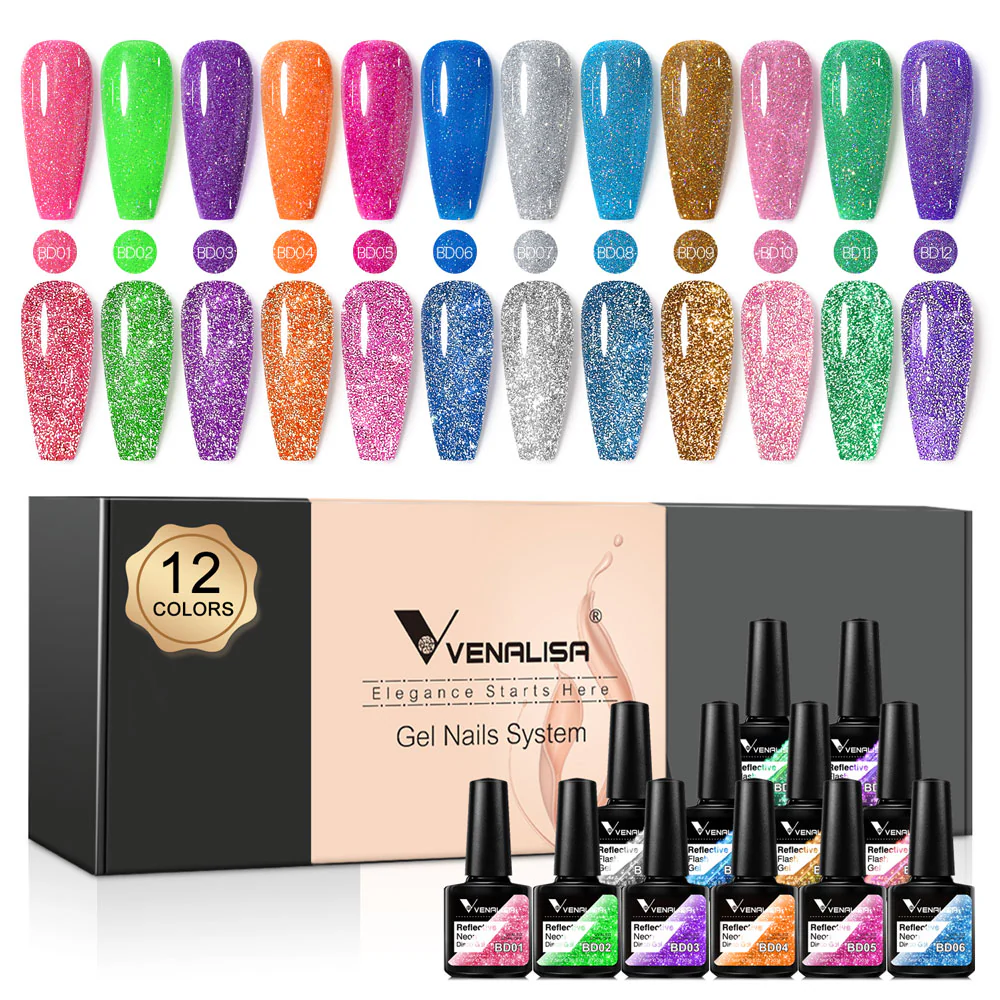 Gel Polish 12 Colors Set TPO Free Hema Free - Image 11