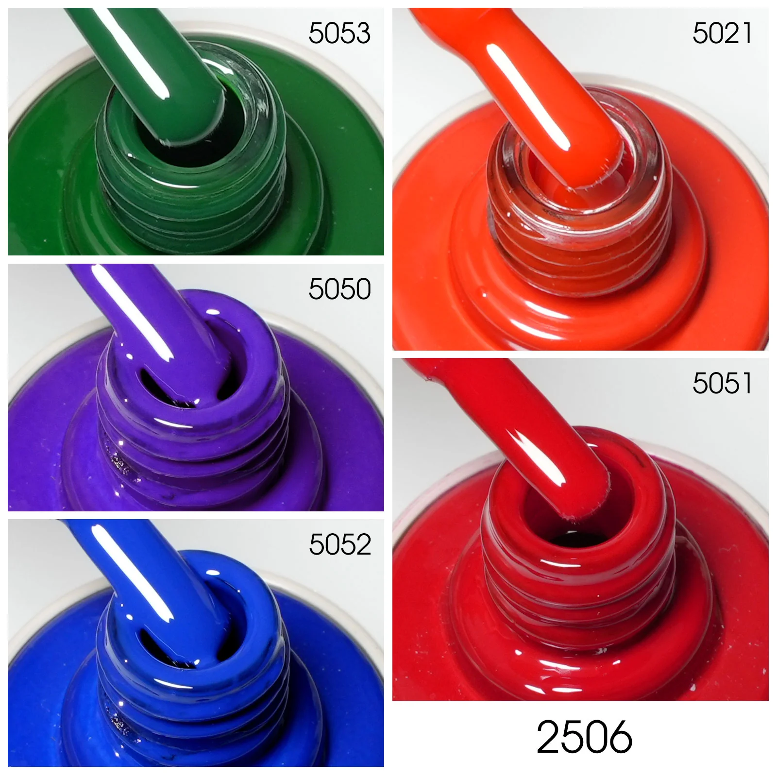 Gothic Garden- 5 Colors Gel Polish Set (With Nail Tips) TPO Free Hema Free - Image 4