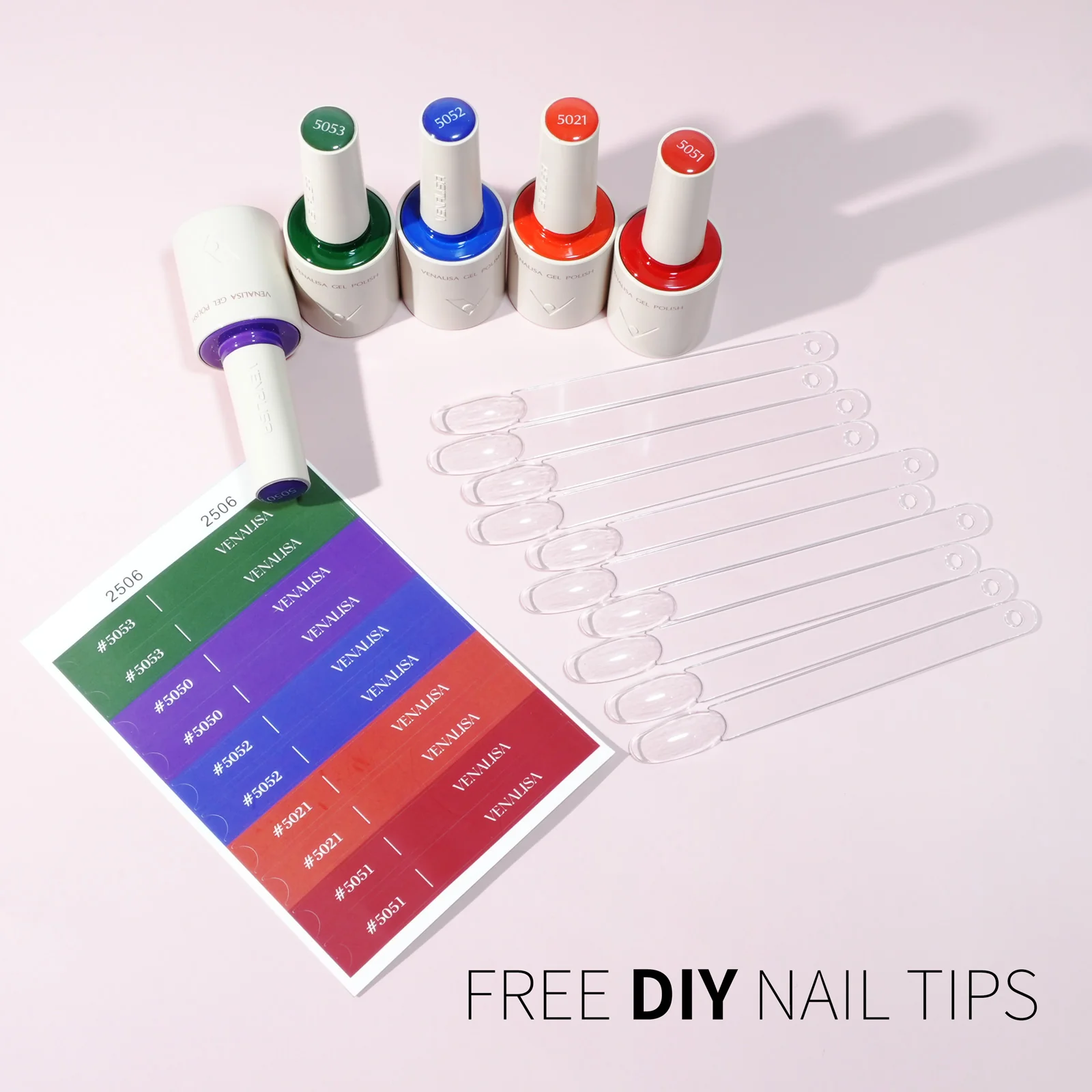 Gothic Garden- 5 Colors Gel Polish Set (With Nail Tips) TPO Free Hema Free - Image 5