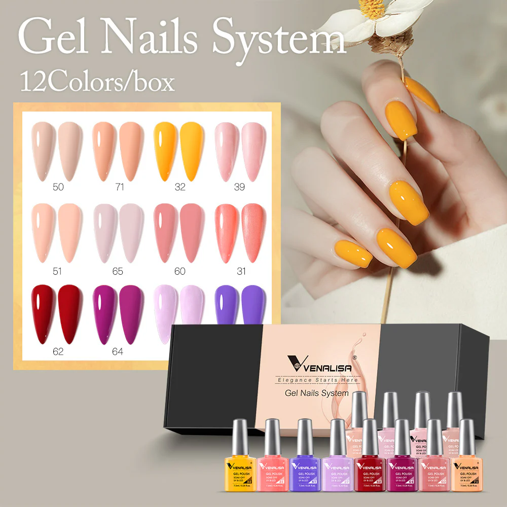 Harmony- Gel Polish 12 Colors Set TPO Free Hema Free - Image 3