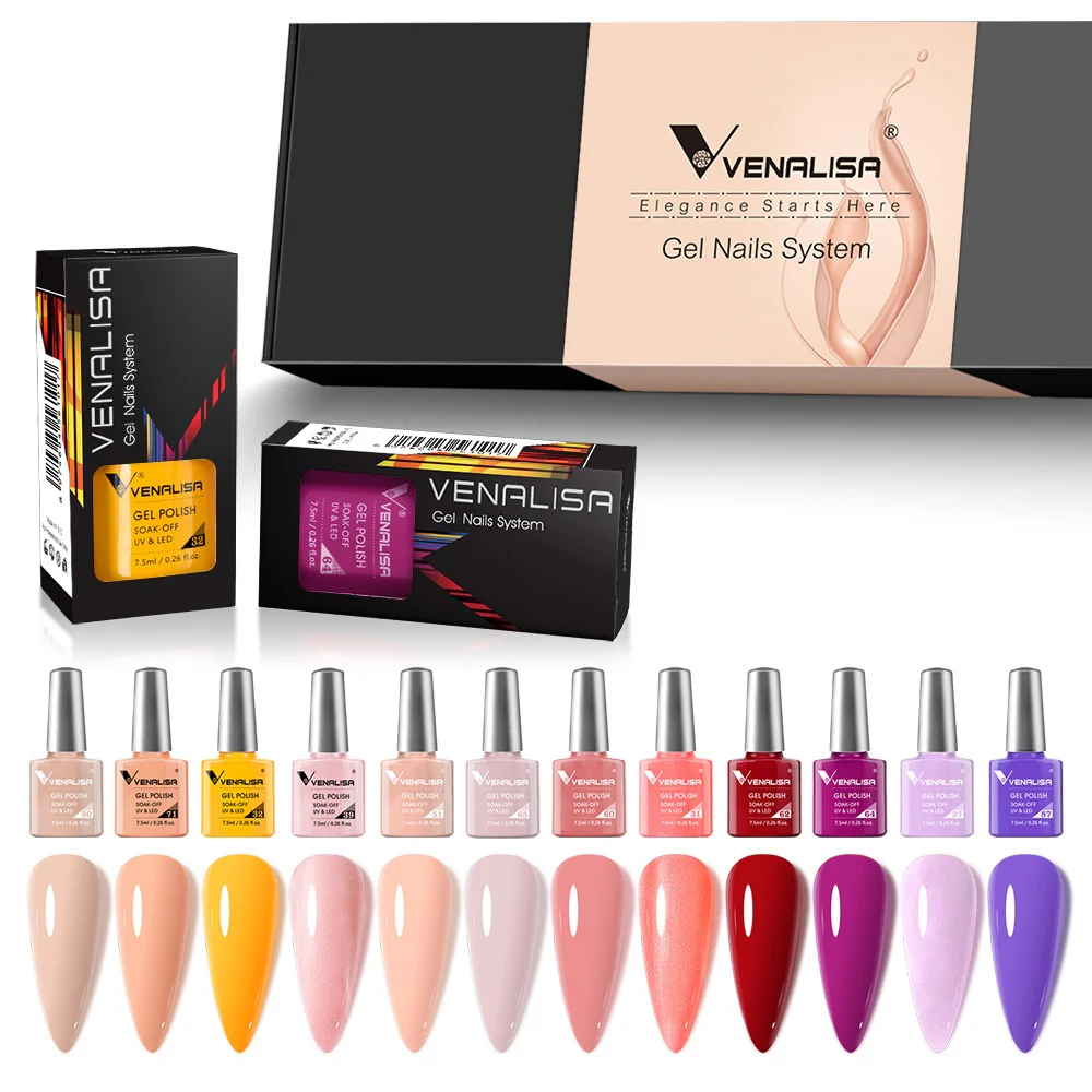 Harmony- Gel Polish 12 Colors Set TPO Free Hema Free - Image 4