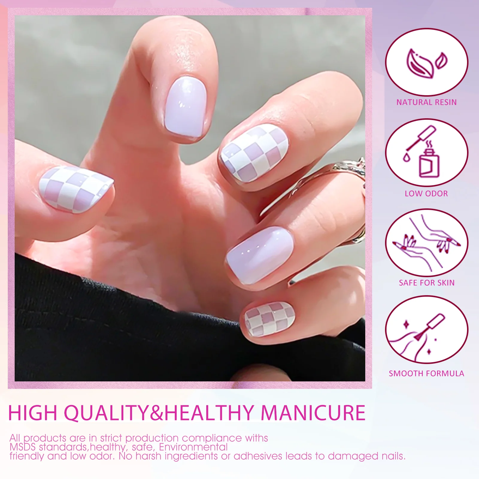 Hema Free- Gel Polish 12 Colors Set TPO Free Hema Free - Image 5