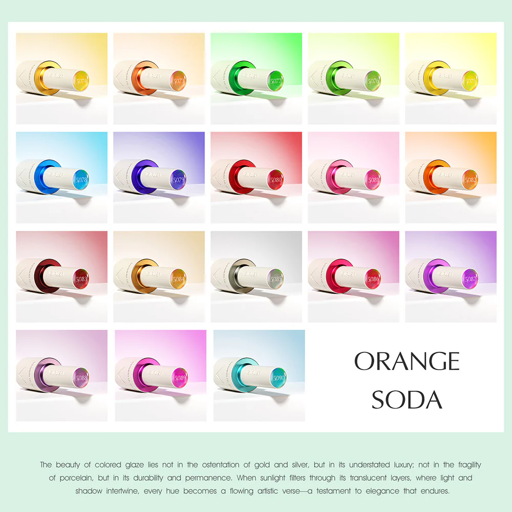 Nail Gel Polish 10ML (Semi-transparent Color) TPO Free Hema Free - Image 3