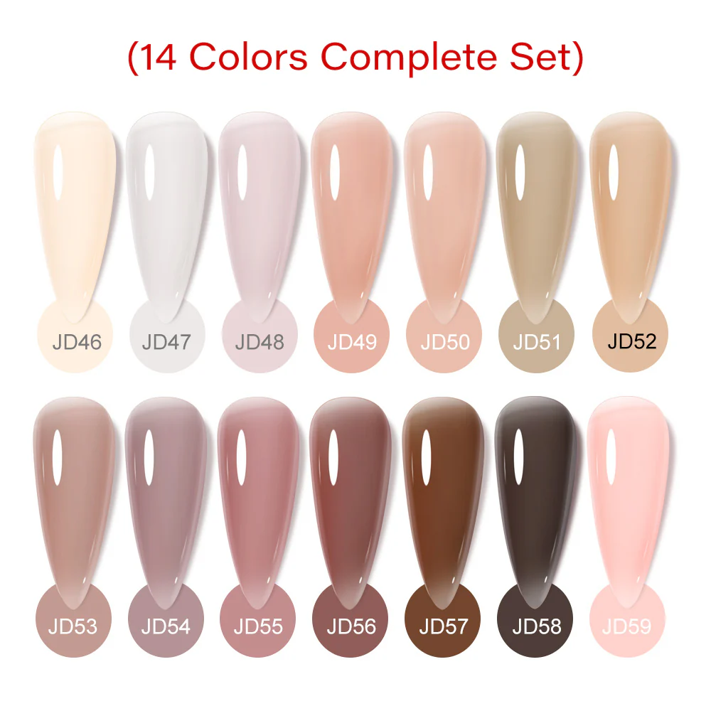 Jelly Transparent Color 15ml Gel Polish TPO Free Hema Free - Image 5
