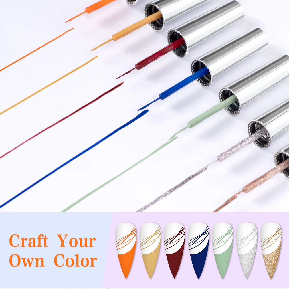 Liner Gel 7 Colors Kit- A - Image 3