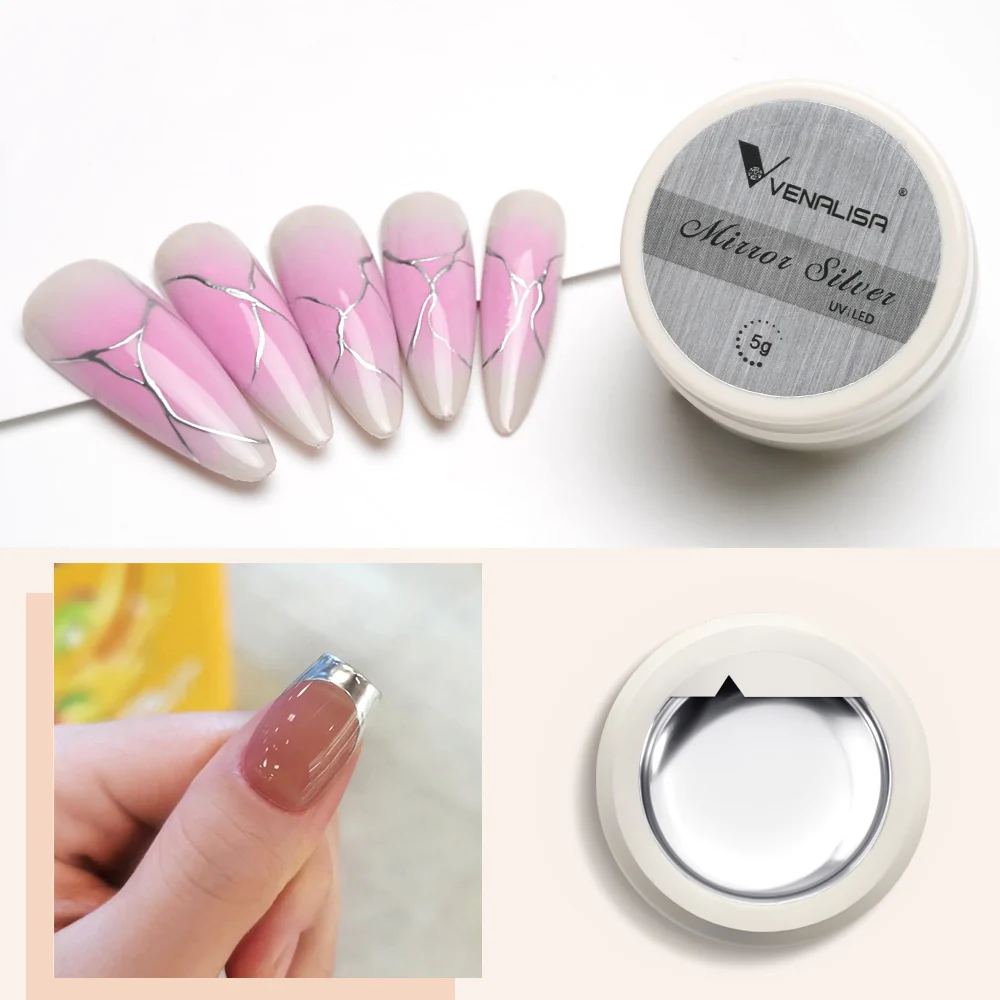 Mirror Silver Gel - Image 6