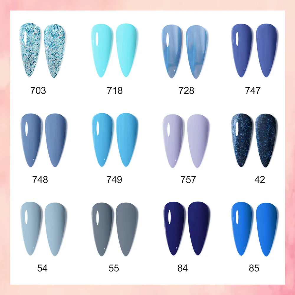 Ocean Queen- Gel Polish 12 Colors Set TPO Free Hema Free - Image 3