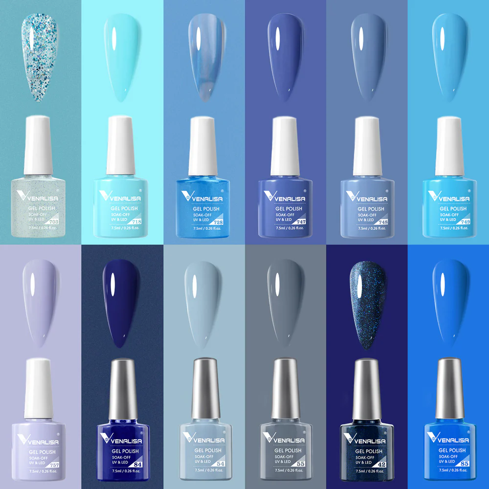 Ocean Queen- Gel Polish 12 Colors Set TPO Free Hema Free - Image 4
