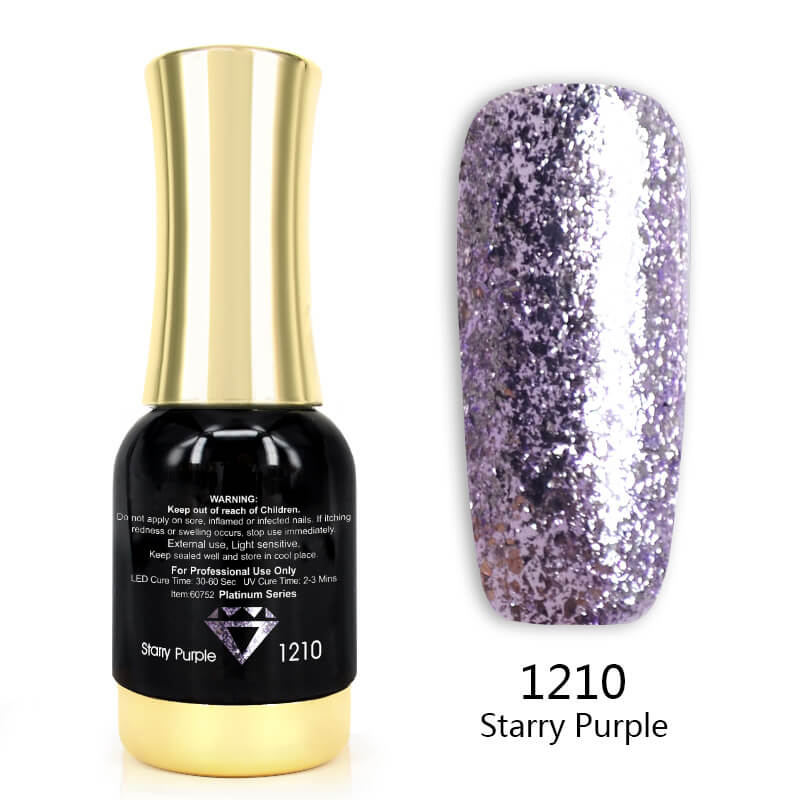 Platinum Glitter Gel Polish TPO Free Hema Free - Image 11