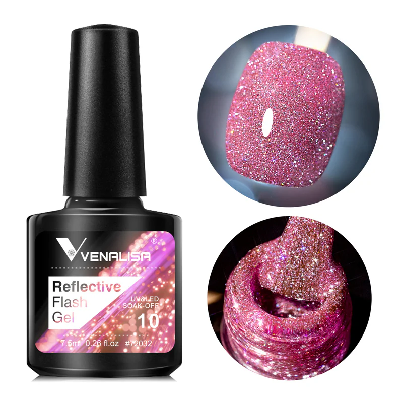 Reflective Neon Disco Gel TPO Free Hema Free - Image 10