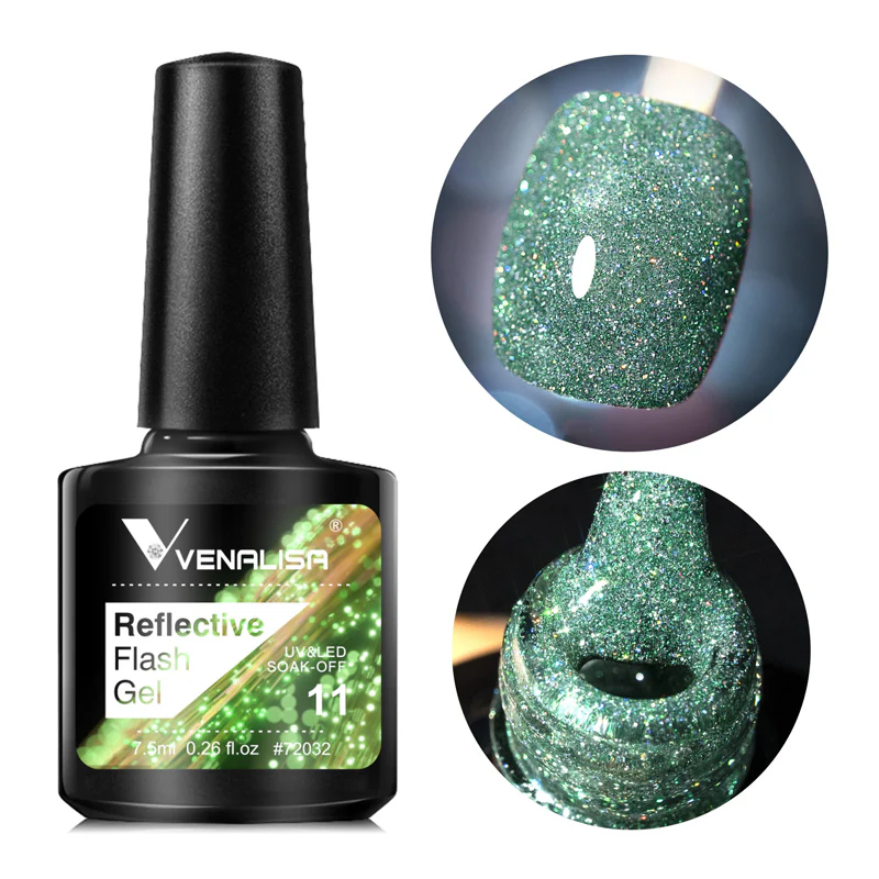 Reflective Neon Disco Gel TPO Free Hema Free - Image 11