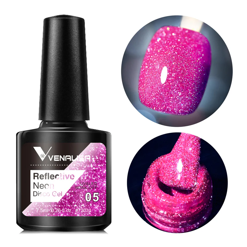 Reflective Neon Disco Gel TPO Free Hema Free - Image 6