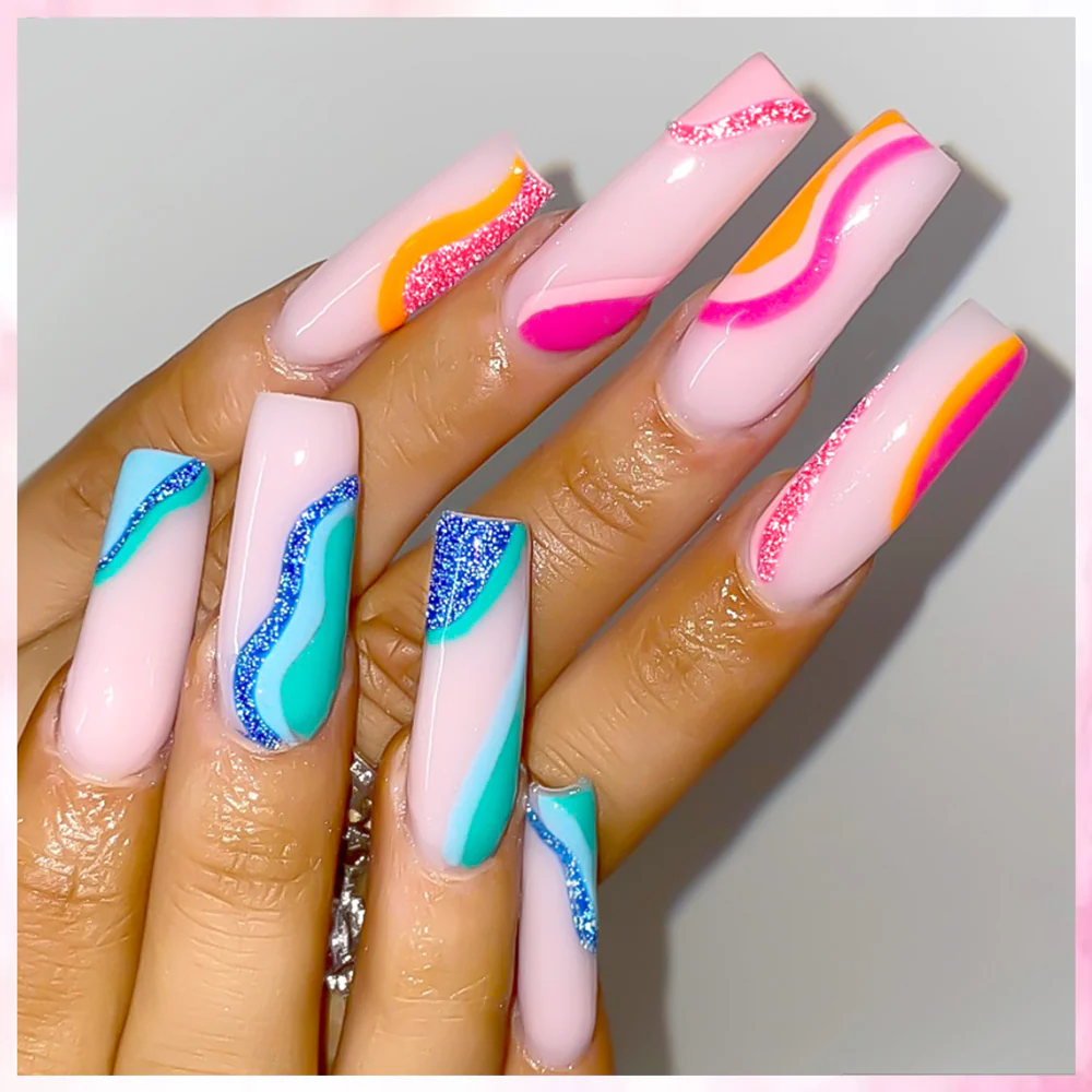 Reflective Neon Glitter Gel 12 Colors Set TPO Free Hema Free - Image 5