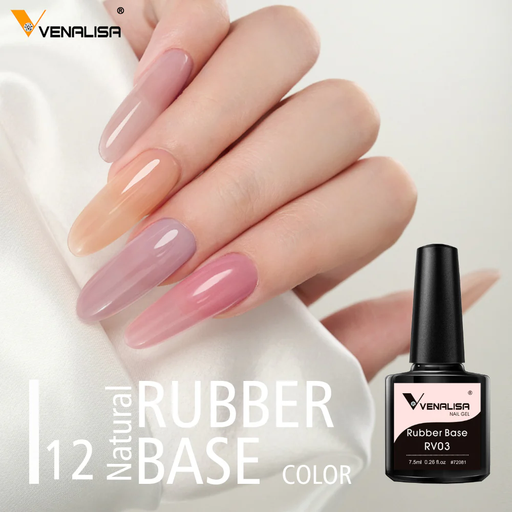 Rubber Base Coat- 12 Colors Set TPO Free Hema Free - Image 5