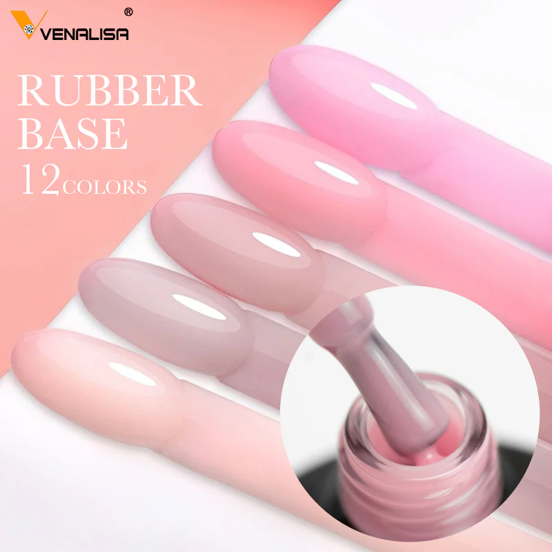 Rubber Base Coat- 12 Colors Set TPO Free Hema Free - Image 9