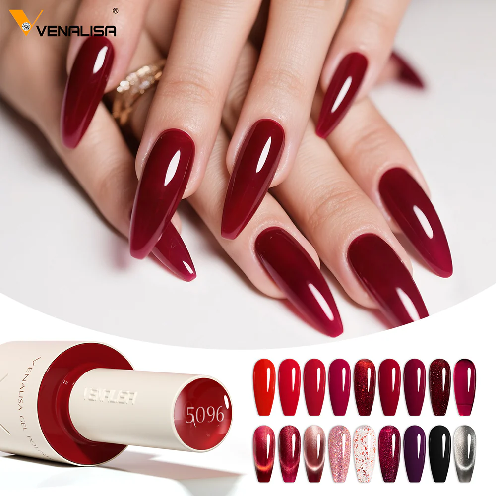 V6 Gel Polish Set 22 Pcs With Color Card TPO Free Hema Free - Image 4