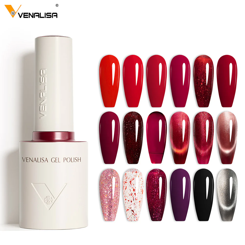V6 Gel Polish Set 22 Pcs With Color Card TPO Free Hema Free - Image 6