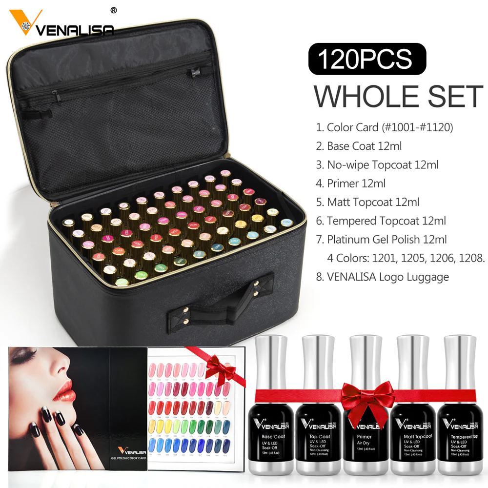 120 Bottles Whole Set Gel Polish TPO Free Hema Free - Image 3