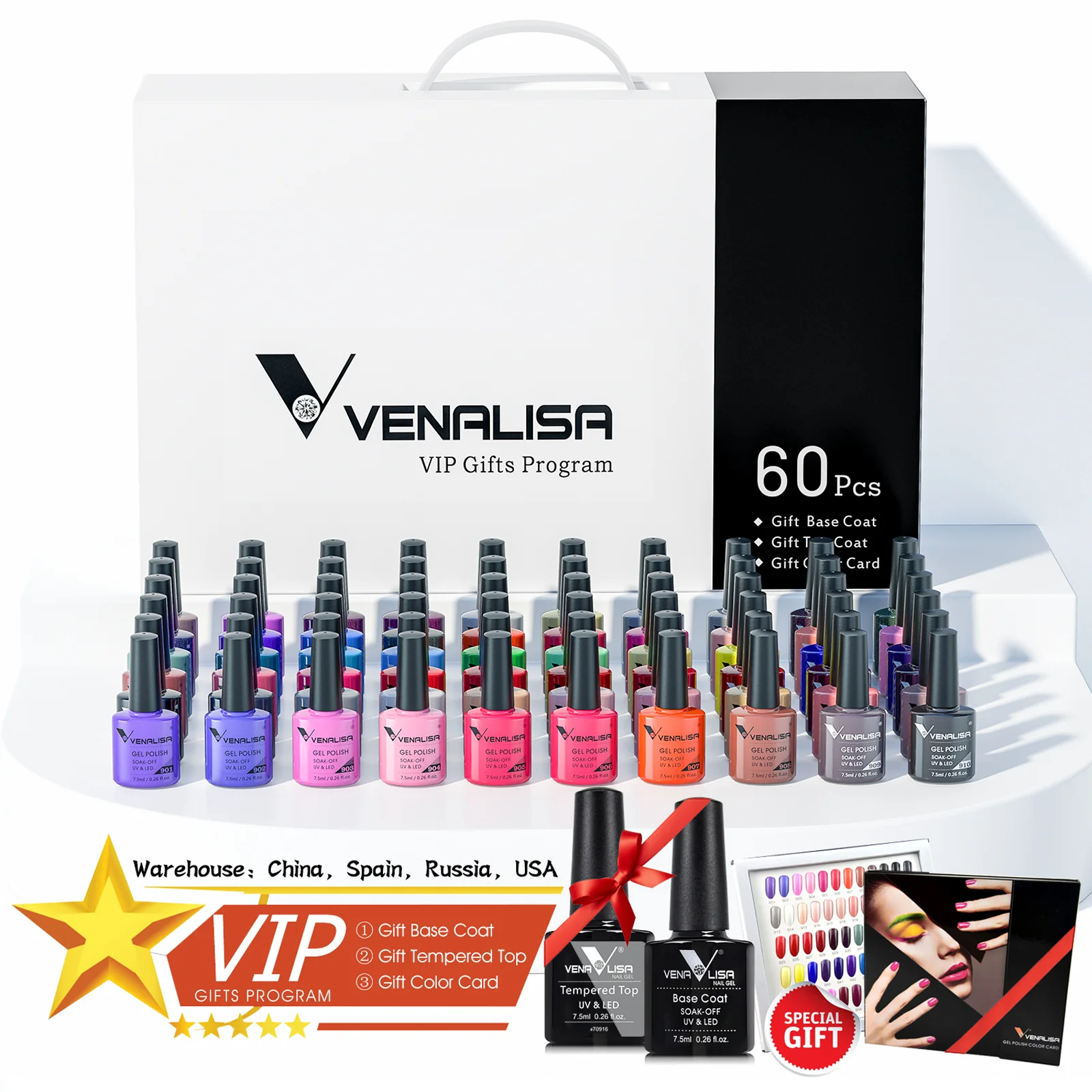 Venalisa VIP Set 60 Colors TPO Free Hema Free - Image 4