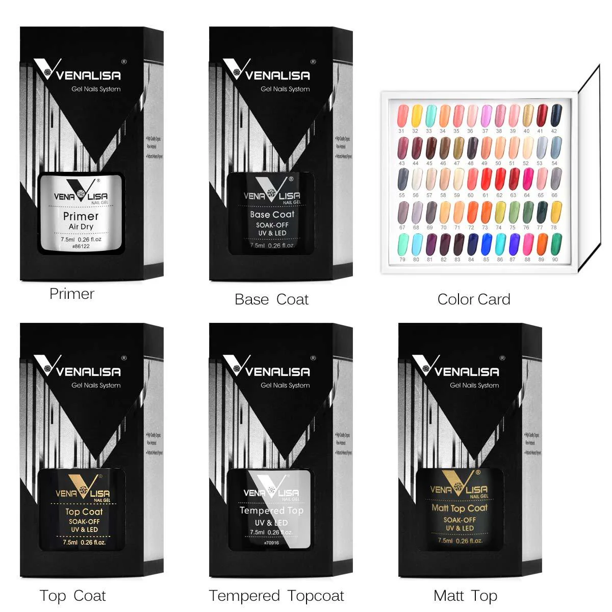 Venalisa VIP2 Kit 60 New Colors TPO Free Hema Free - Image 6