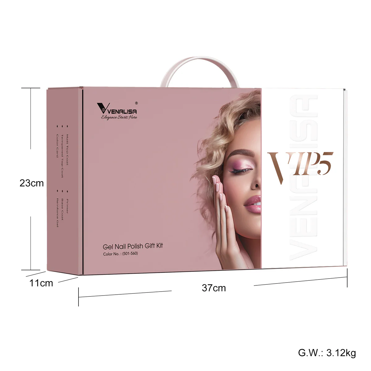 VIP5 Gel Polish Kit 60 Colors TPO Free Hema Free - Image 13